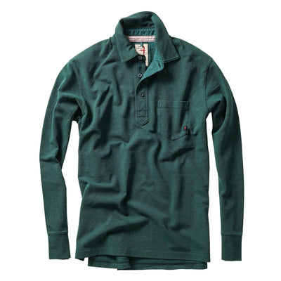 Long Sleeve Vintage Pique Polo