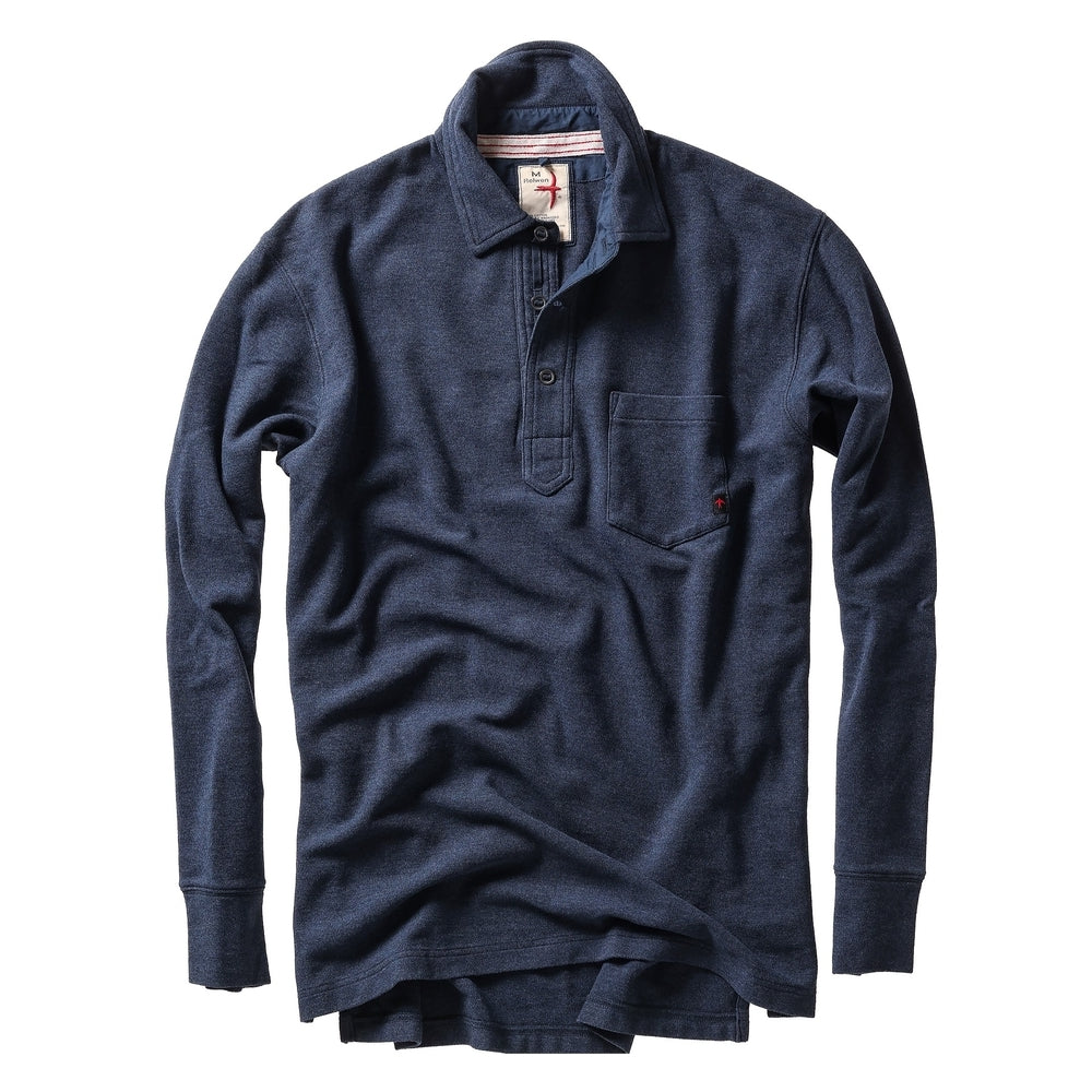 Long Sleeve Vintage Pique Polo