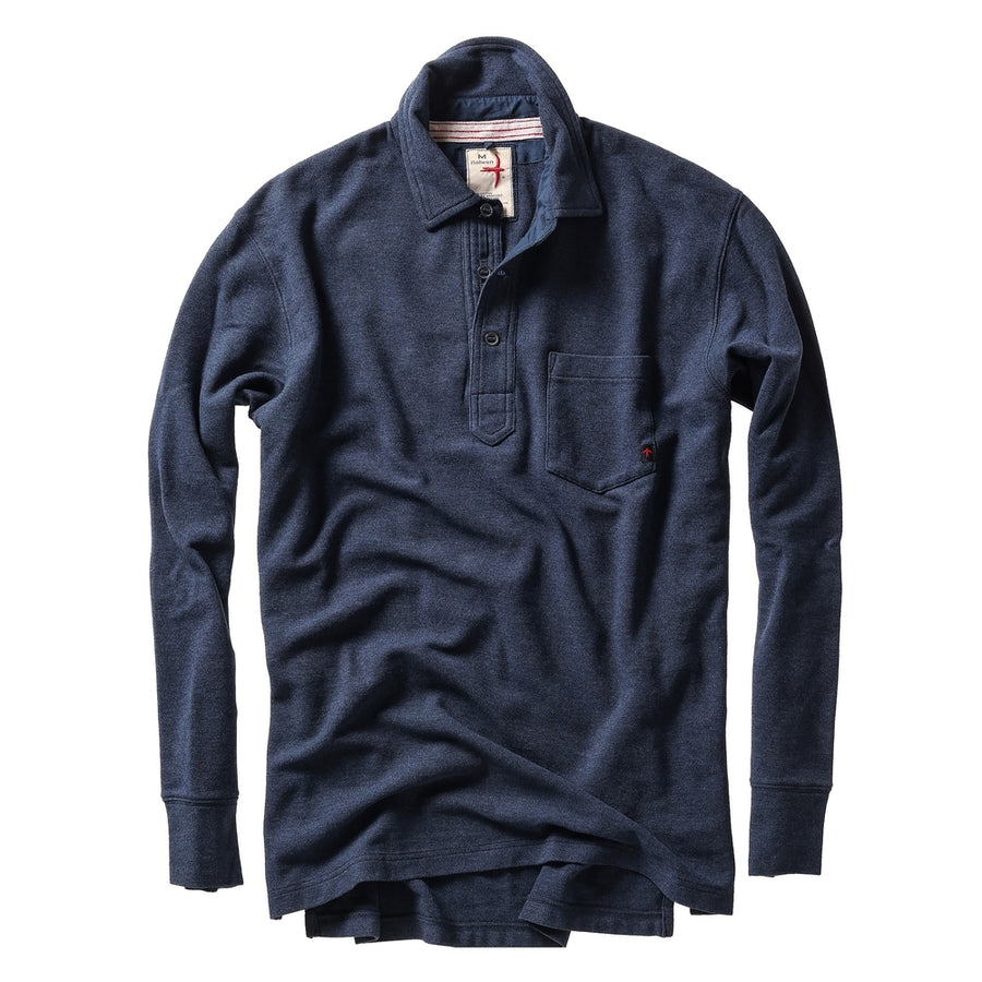 Long Sleeve Vintage Pique Polo