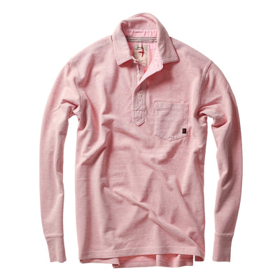 Long Sleeve Vintage Pique Polo