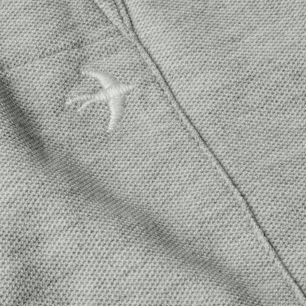 Long Sleeve Vintage Pique Crew