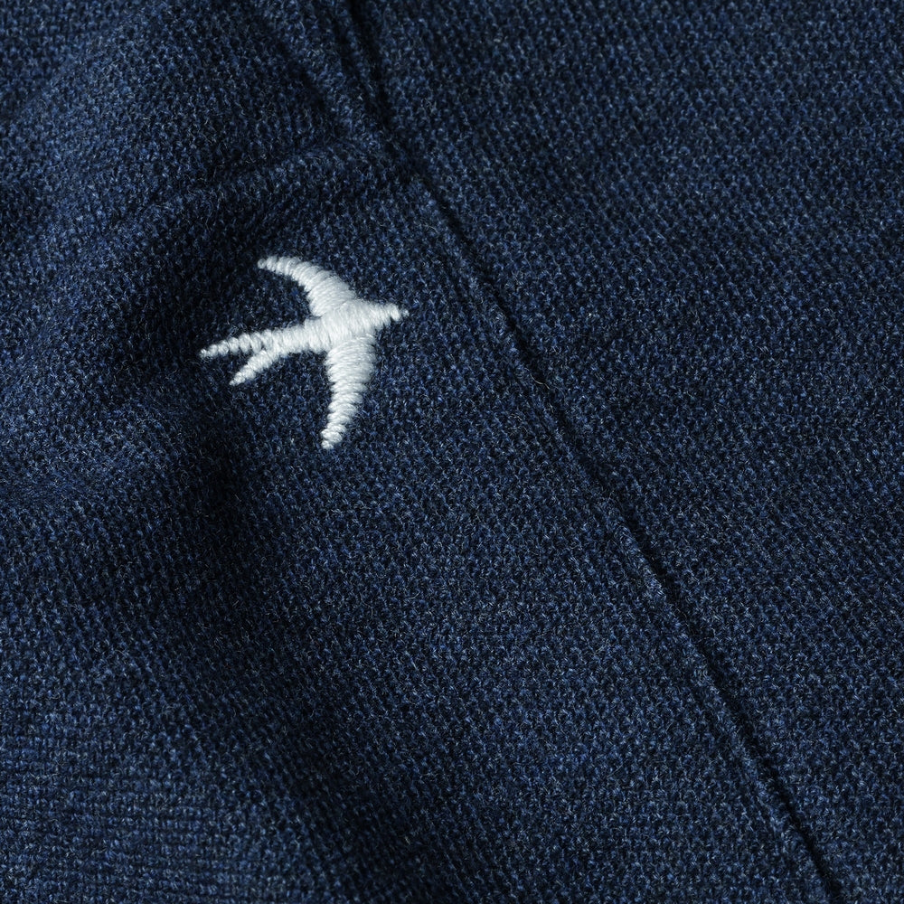 Long Sleeve Vintage Pique Crew