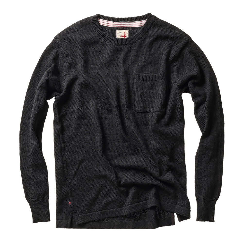 Cotton/Linen Sweater Crew