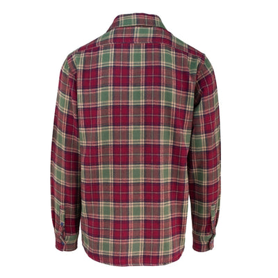 Plaid Cotton Flannel Shirt