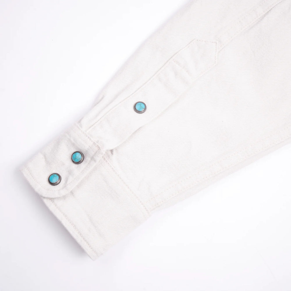 Sinclair Ivory Denim Shirt