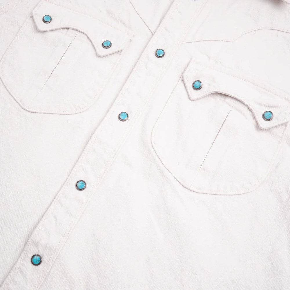 Sinclair Ivory Denim Shirt