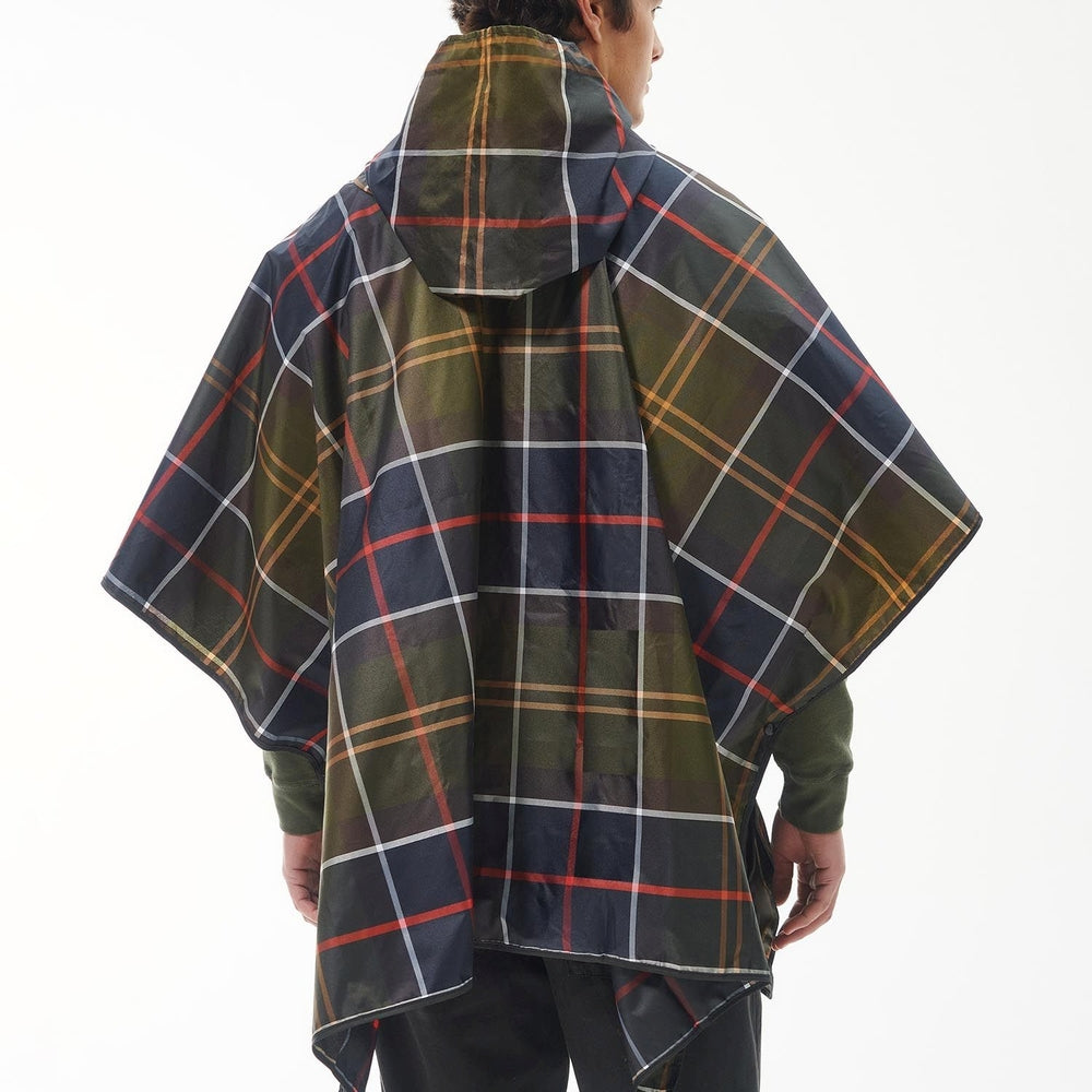 Tartan Rain Poncho