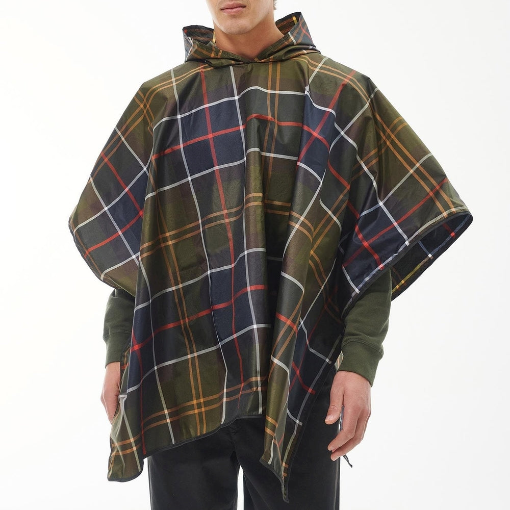 Tartan Rain Poncho