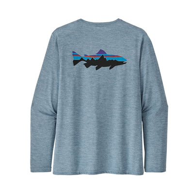 Capilene Cool Long Sleeve Daily Fish Graphic T-Shirt
