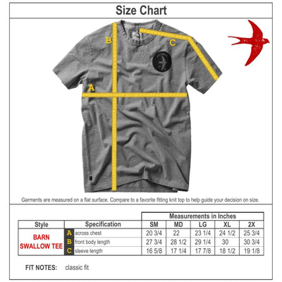 Relwen Barn Swallow Tee - M.W. Reynolds