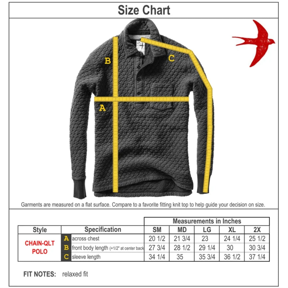 Chain-Quilt Polo