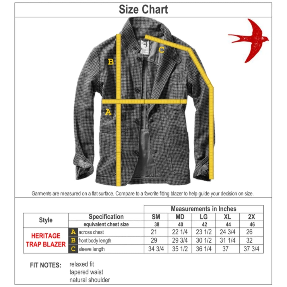 Heritage Trap Blazer