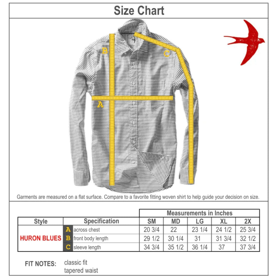 Huron Blues Shirt