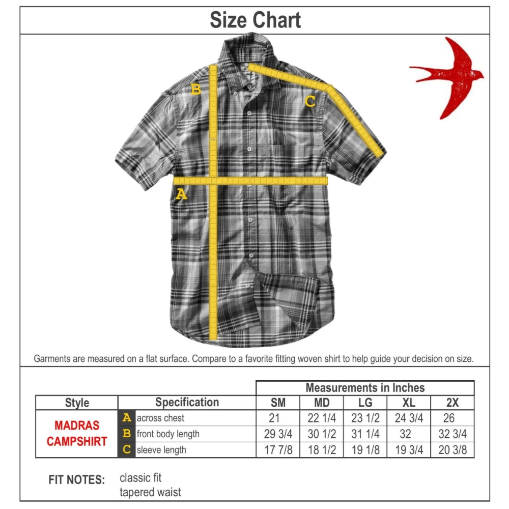 Relwen Madras Campshirt - M.W. Reynolds