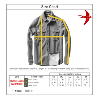 Pique Fleece Workshirt