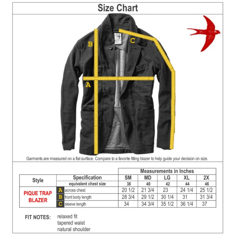 Pique Trap Blazer