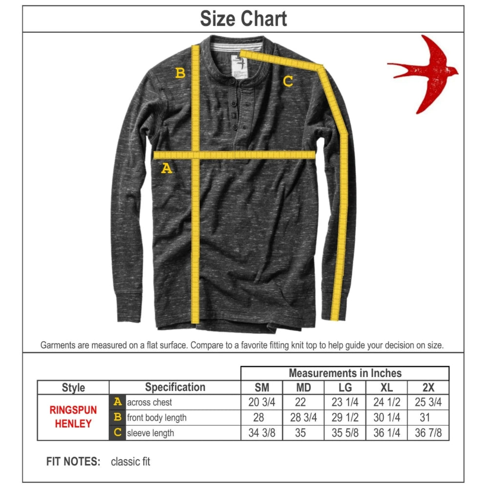 Relwen Ringspun Henley - M.W. Reynolds