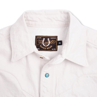 Sinclair Ivory Denim Shirt