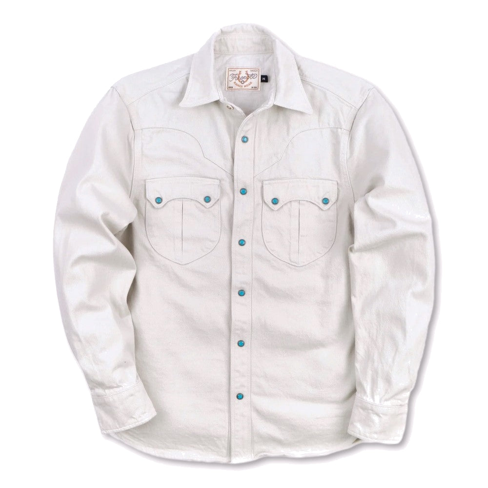 Sinclair Ivory Denim Shirt