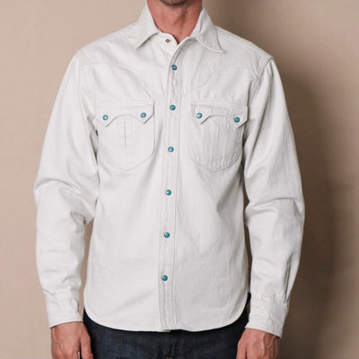 Sinclair Ivory Denim Shirt