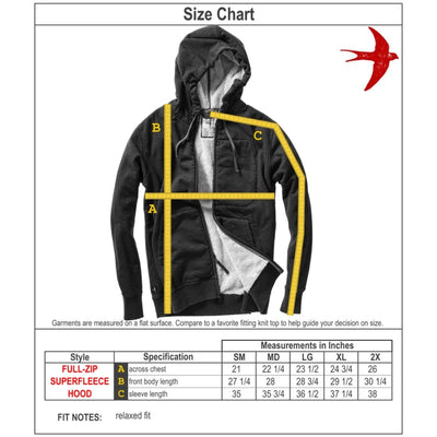 Superfleece Full-Zip Hood