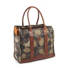 Waxed Canvas Carryall Tote Bag