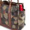 Waxed Canvas Carryall Tote Bag