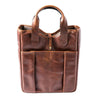 Leather Whiskey Tote