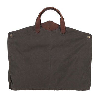 Waxed Canvas Garment Bag