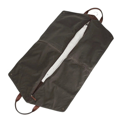 Waxed Canvas Garment Bag