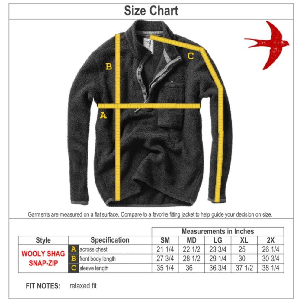 Wooly Shag Snap-Zip
