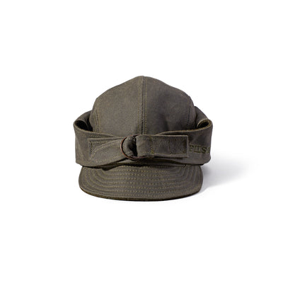 Vintage Genuine Filson Wax Cotton Tin Cloth Windfowl EarFlap Hat