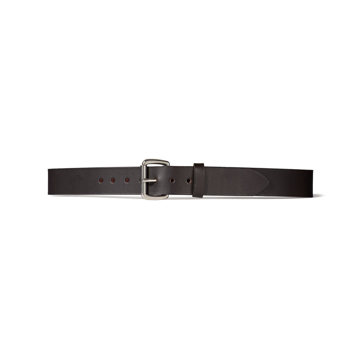 1-1/2 Inch Leather Belt - M.W. Reynolds