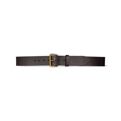 1-1/2 Inch Leather Belt - M.W. Reynolds