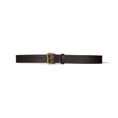 1-1/4 Inch Leather Belt - M.W. Reynolds