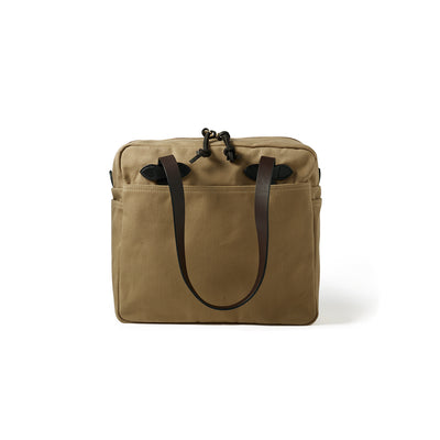 Rugged Twill Tote Bag With Zipper - M.W. Reynolds