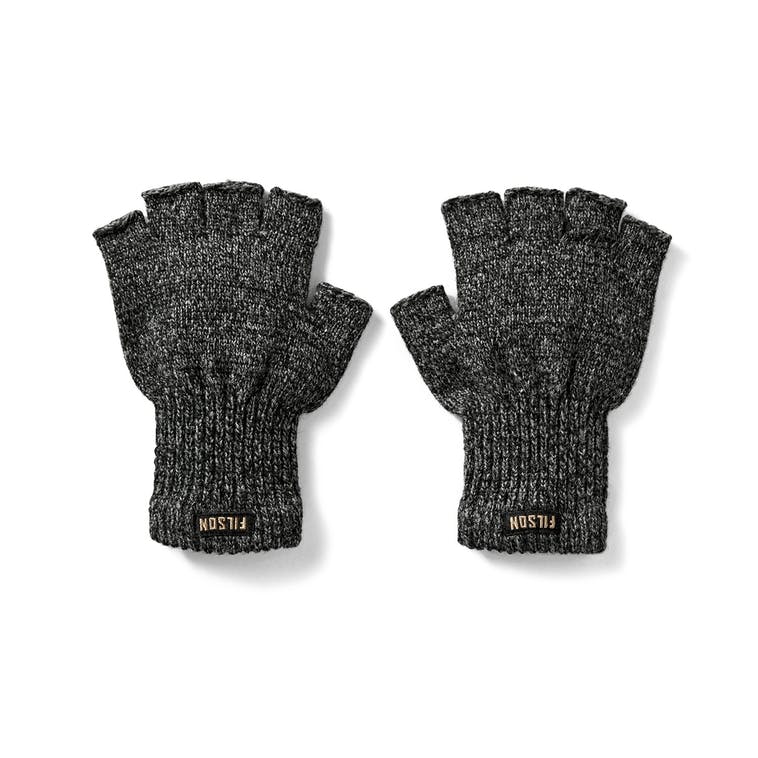Wool Fingerless Knit Gloves