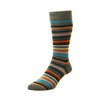 Pantherella Quakers Striped Merino Wool Socks - M.W. Reynolds