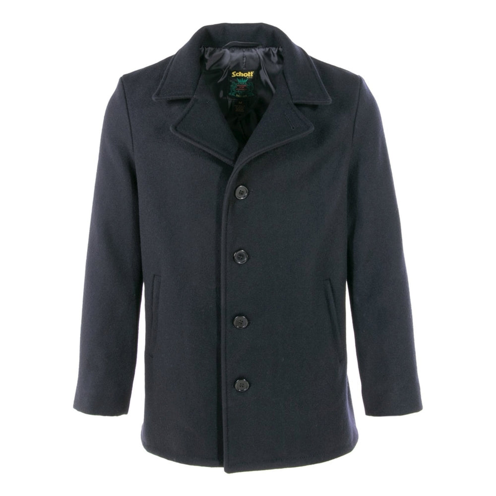 Single Breasted Wool Car Coat