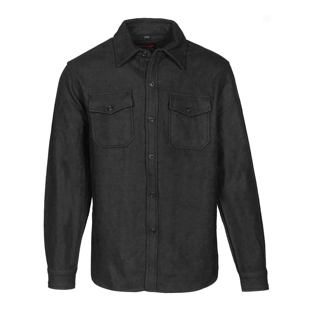Wool CPO Shirts - Navy – Feature