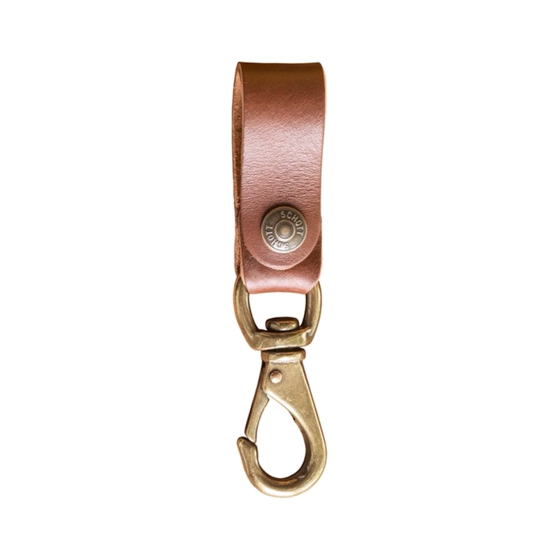 Schott Leather Clasp Keychain Strap - M.W. Reynolds