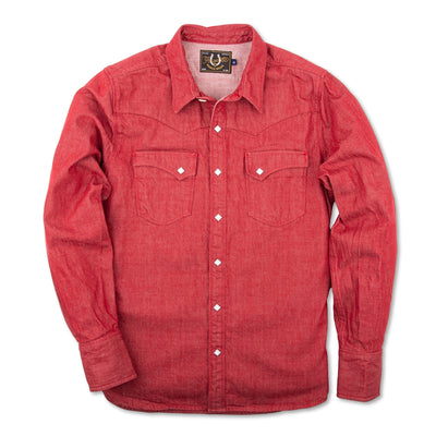 Calico Red Denim Shirt