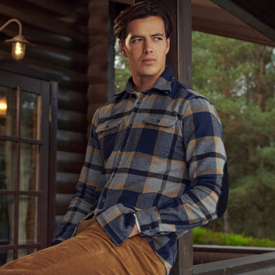 Rhobell Double Layer Flannel Shirt