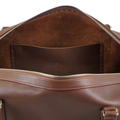 Orsyn Del Mar Oil Tanned Leather Duffle Bag - M.W. Reynolds