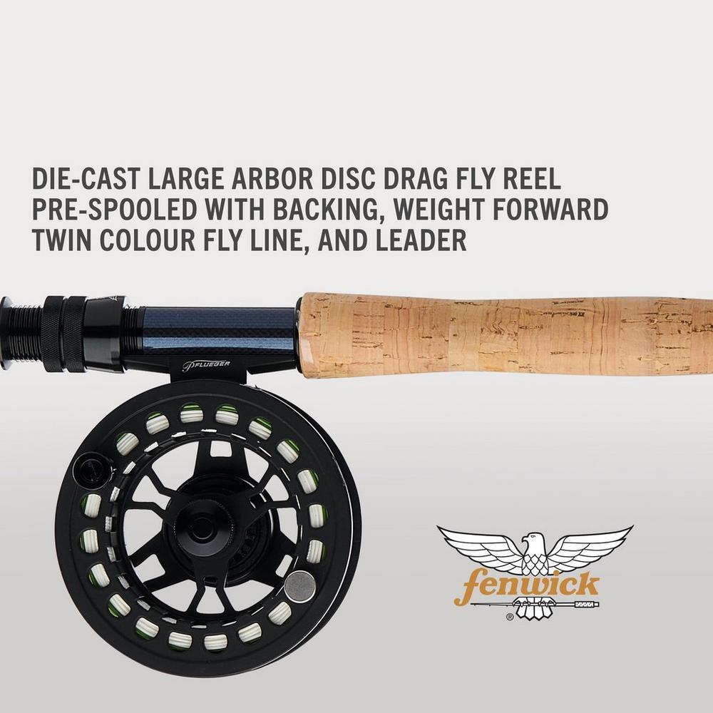 Fenwick Eagle XP Fly Reel and Fishing Rod Outfit