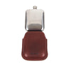 Leather Sleeved Hip Flask