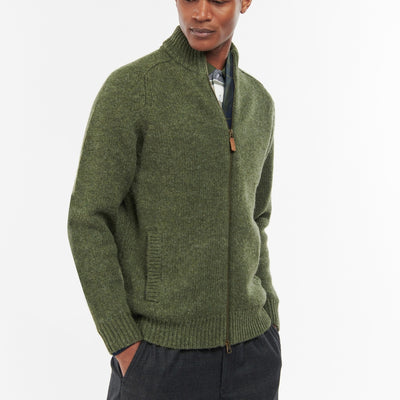 Calder Knitted Full-Zip Sweater