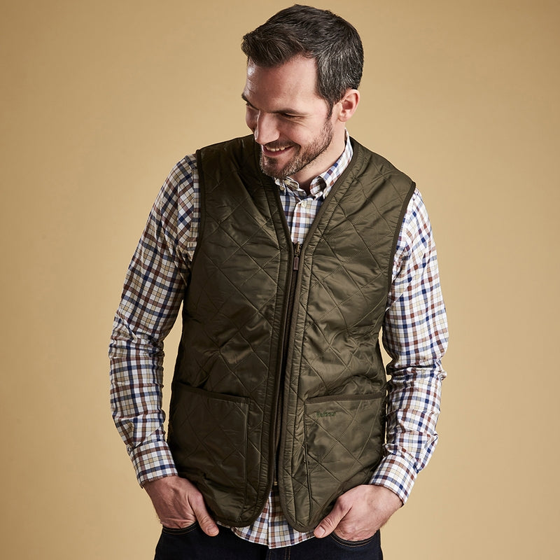 Barbour Polarquilt Waistcoat Zip-In Liner - M.W. Reynolds