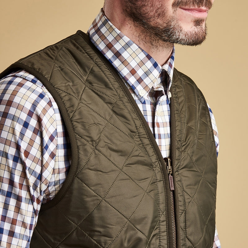 Barbour Polarquilt Waistcoat Zip-In Liner - M.W. Reynolds
