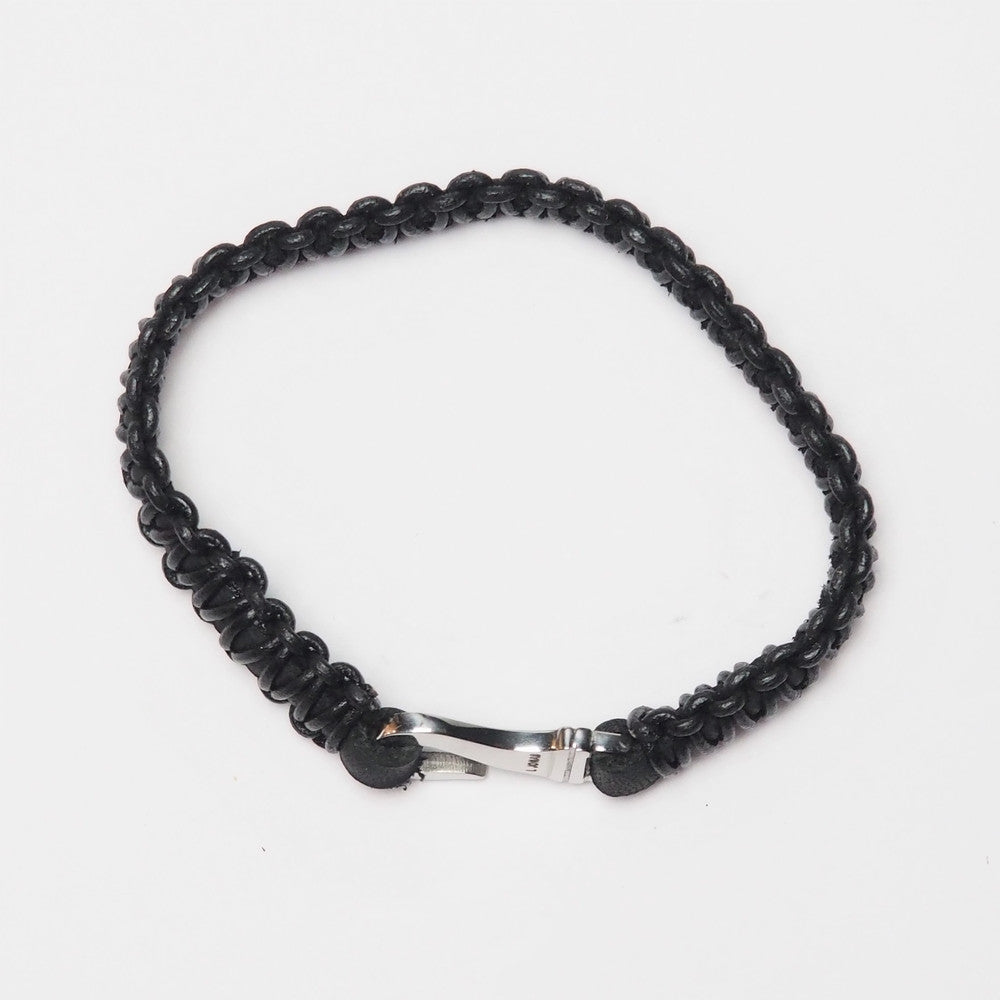Jonas Studio Leather Cord Macrame Bracelet - M.W. Reynolds